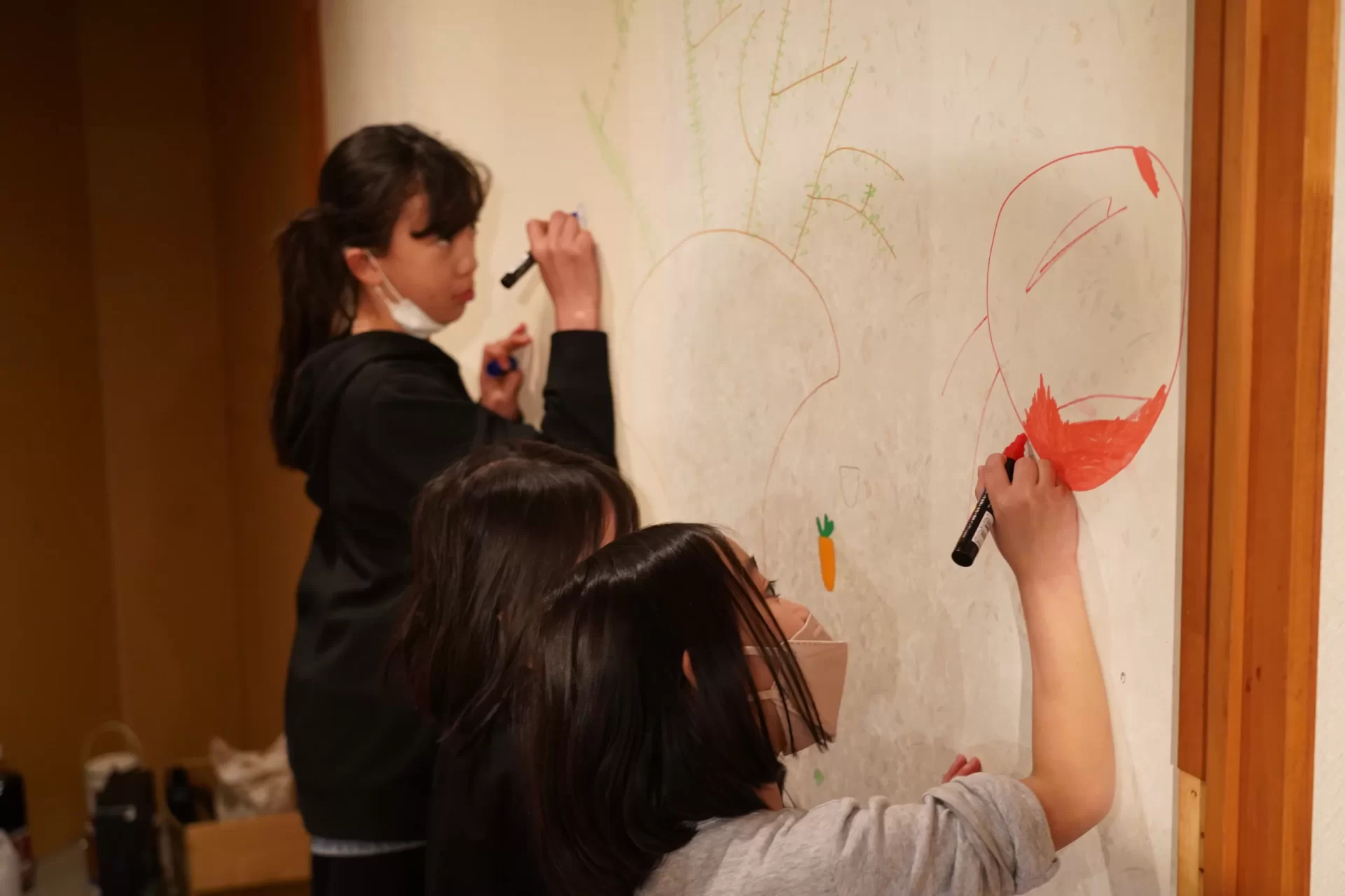 旧スタジオらくがき